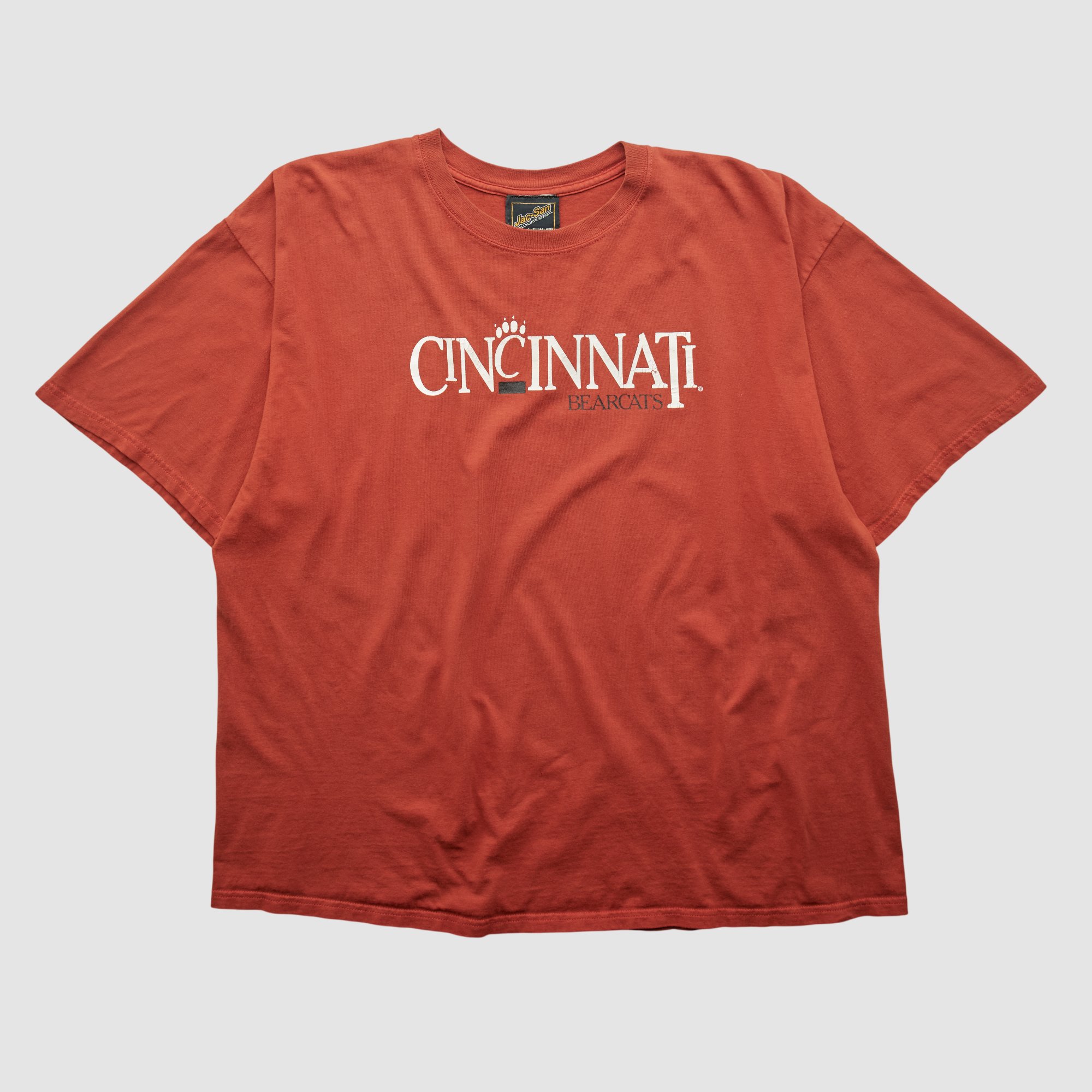Cincinnati Bearcats Jac-San 2000s T-shirt - Red - XL by Fanatics Real Vintage