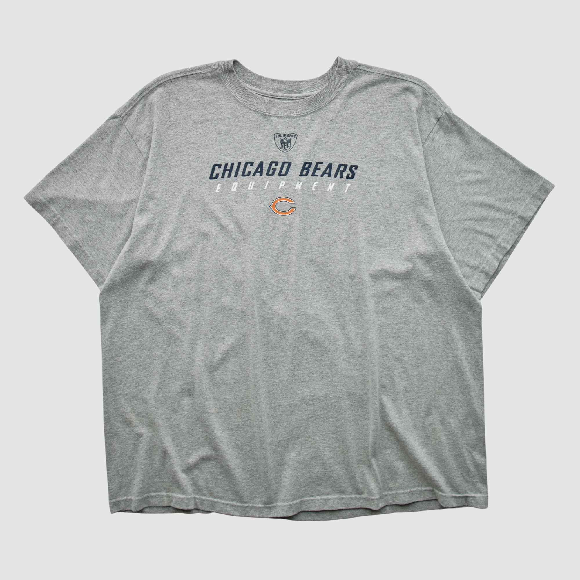 Chicago Bears Reebok 2000s T-shirt - Heather Gray - XL by Fanatics Real Vintage