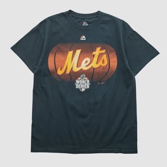 World Series Majestic 2015 T-shirt - Black - XS by Fanatics Real Vintage