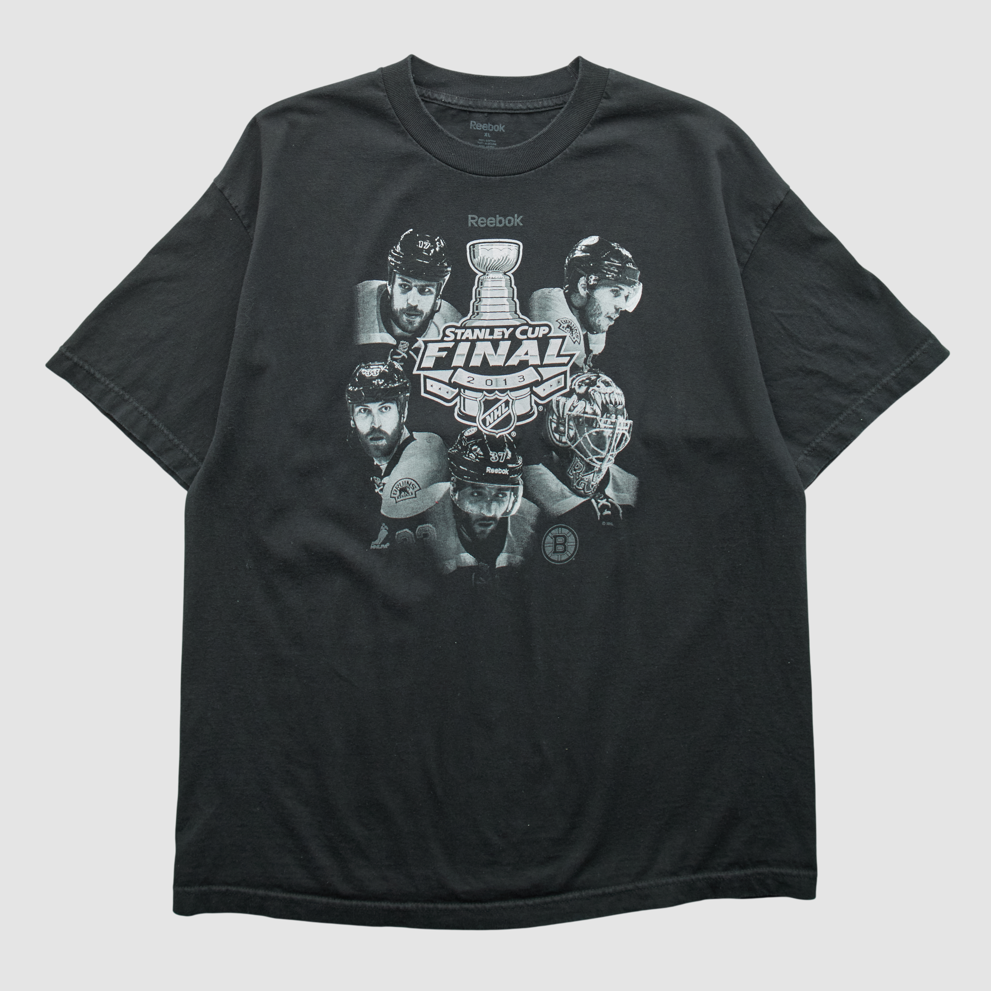 Boston Bruins Reebok 2013 T-shirt – Black – L by Fanatics Real Vintage Boston Bruins Reebok 2013 T-shirt – Black – L by Fanatics Real Vintage