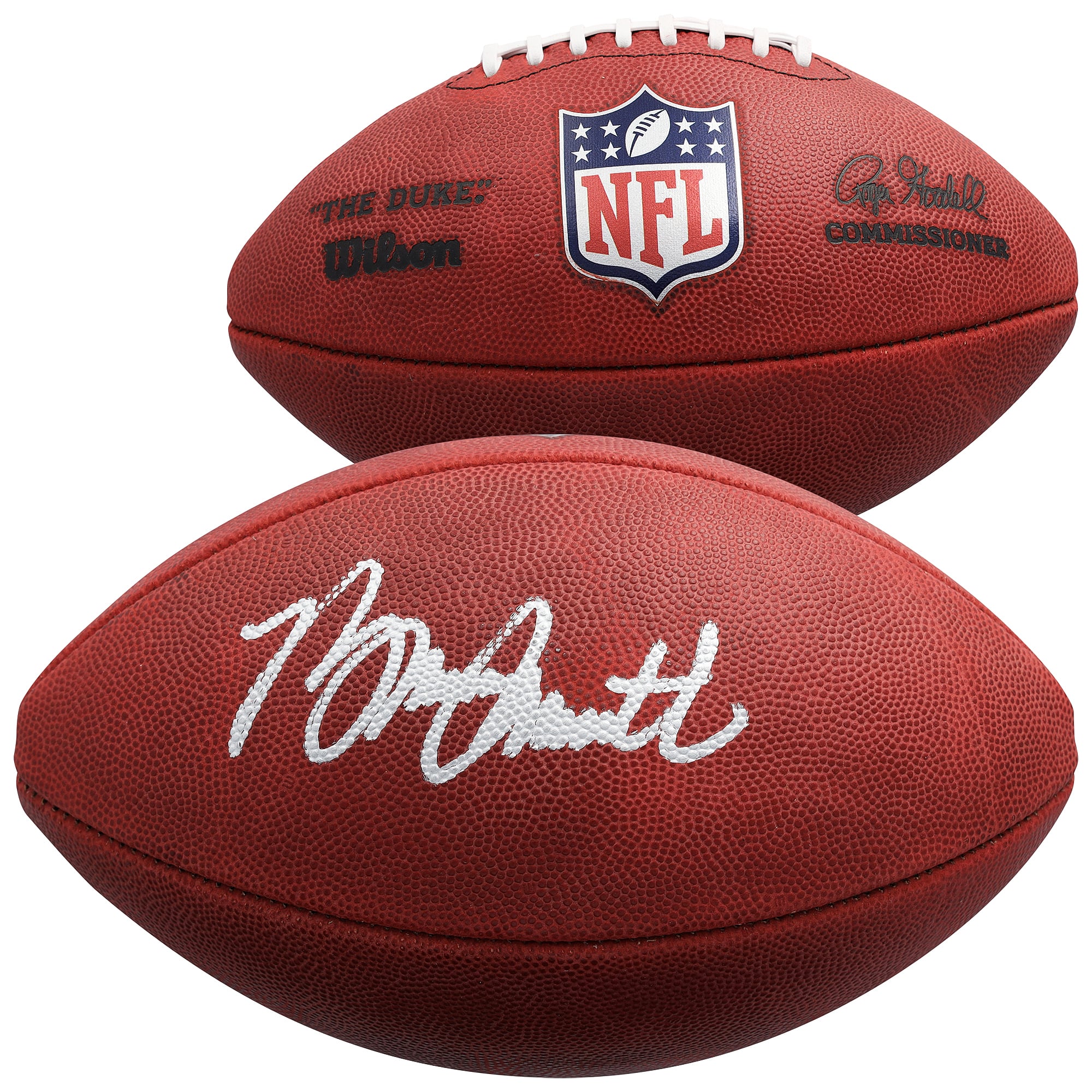 Bruce Smith Buffalo Bills Autographed Duke Full Color Football