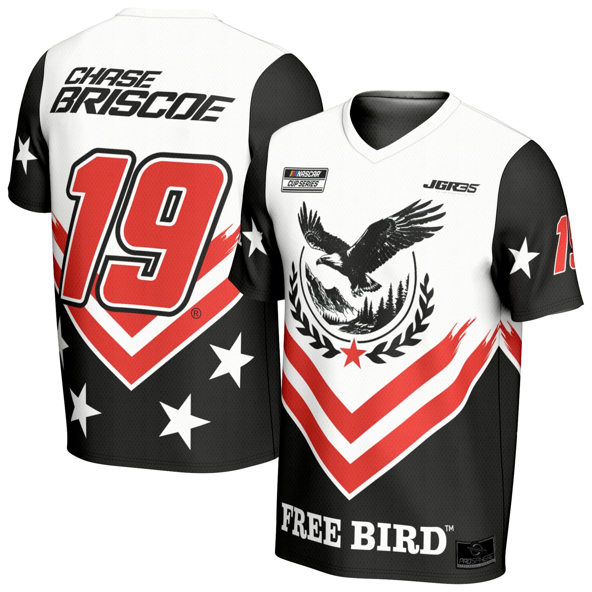 Men’s ProSphere White Chase Briscoe Free Bird Soccer Jersey Men’s ProSphere White Chase Briscoe Free Bird Soccer Jersey