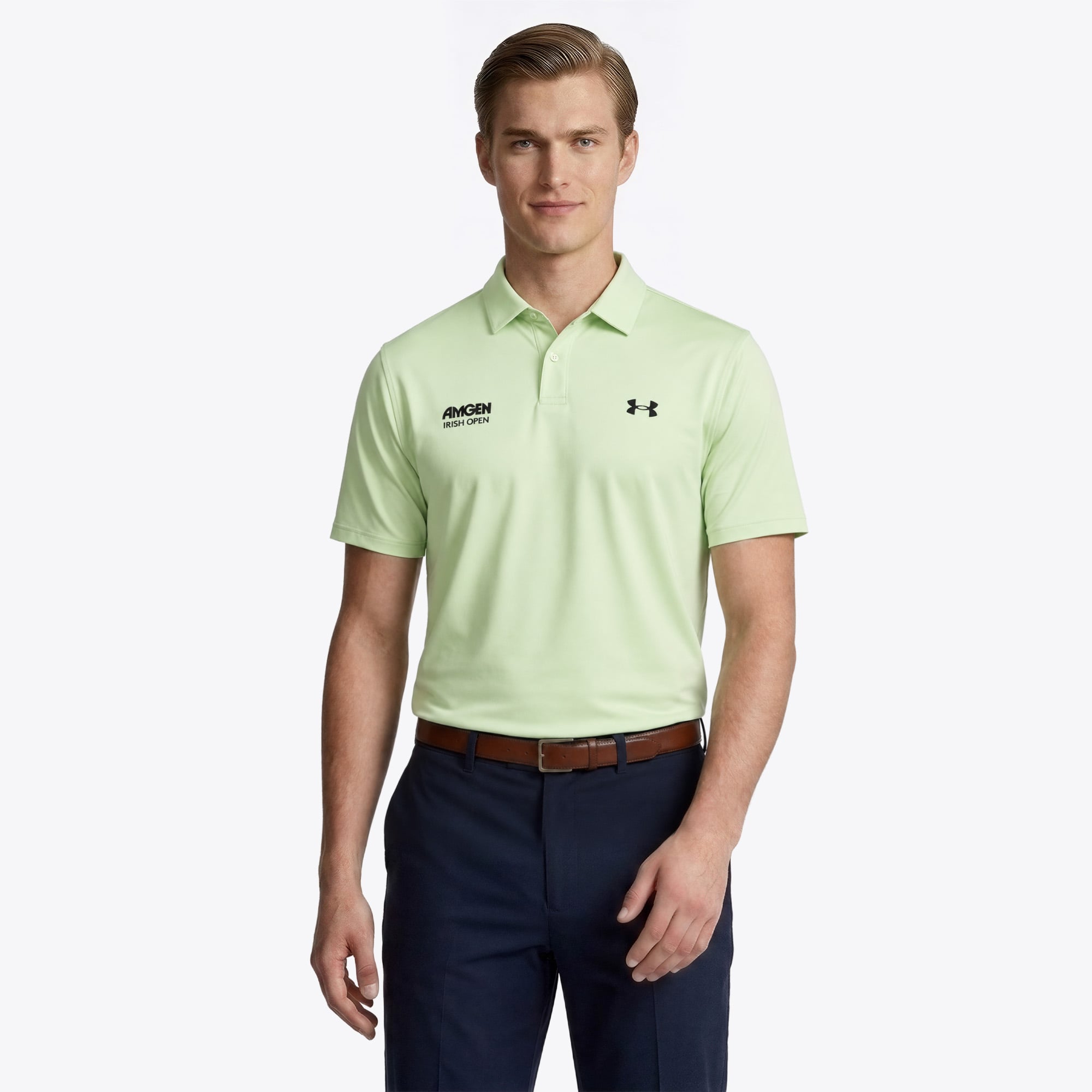 Amgen Irish Open Under Armour Polo – Verde