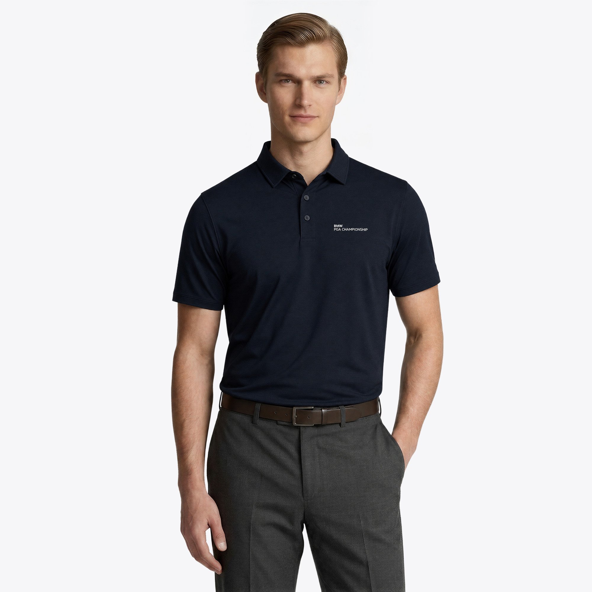 BMW PGA Championship Lululemon Polo – Blu Navy