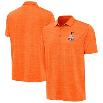 Men's Antigua Heather Orange Baltimore Orioles Celebrating America's 250th Layout Polo
