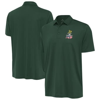 Men's Antigua Heather Green Athletics Celebrating America's 250th Ellipse Polo