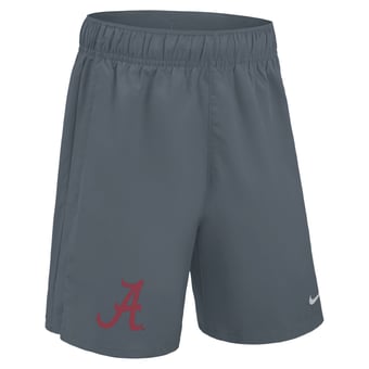 Youth Nike Gray Alabama Crimson Tide Challenger Dri-FIT Shorts