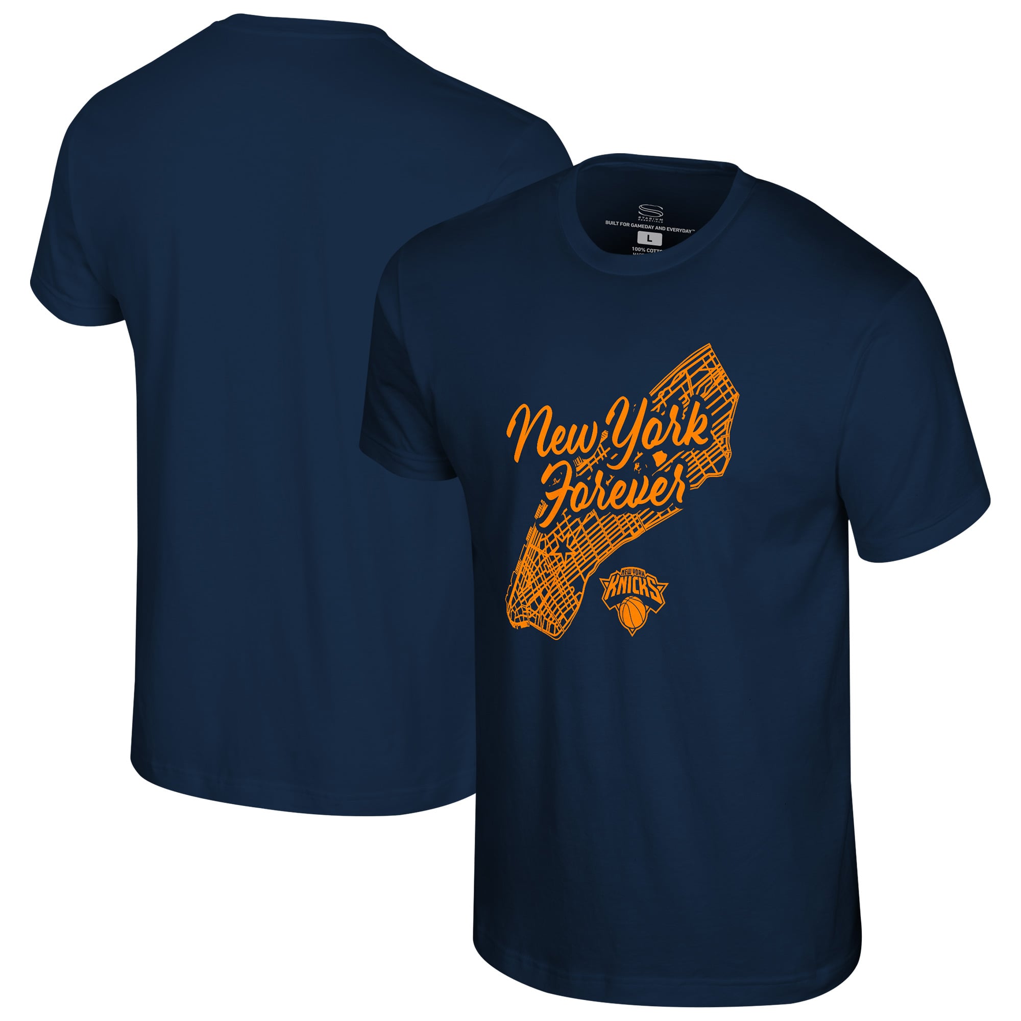 Unisex Stadium Essentials  Navy New York Knicks Home State T-Shirt