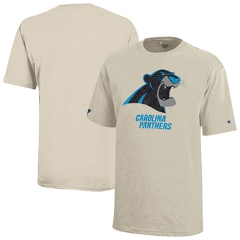 Youth Disney x Champion Oatmeal Carolina Panthers Bagheera T-Shirt