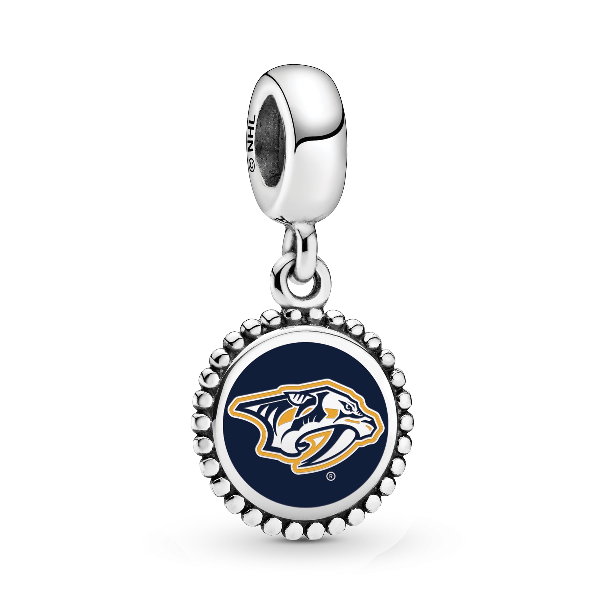 Pandora Nashville Predators Modern Color Dangle Charm