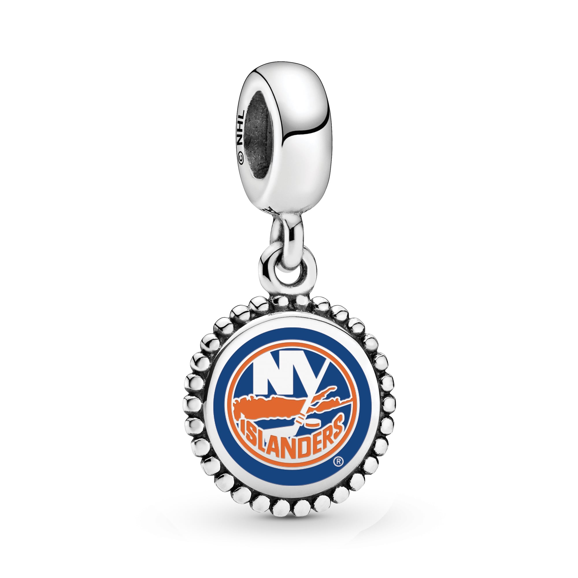 Pandora New York Islanders Modern Color Dangle Charm