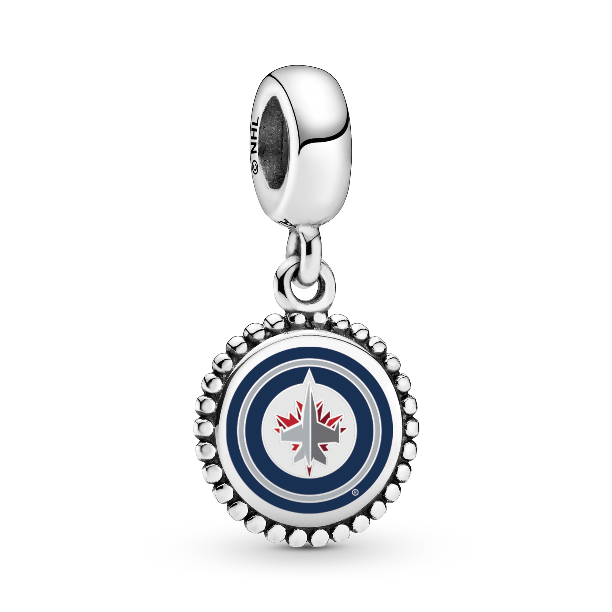 Pandora Winnipeg Jets Modern Color Dangle Charm