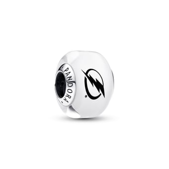 Pandora Tampa Bay Lightning Glass Murano Charm