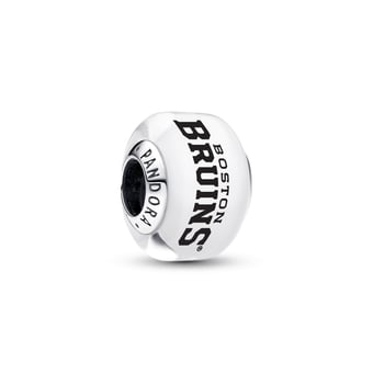 Pandora Boston Bruins Glass Murano Charm