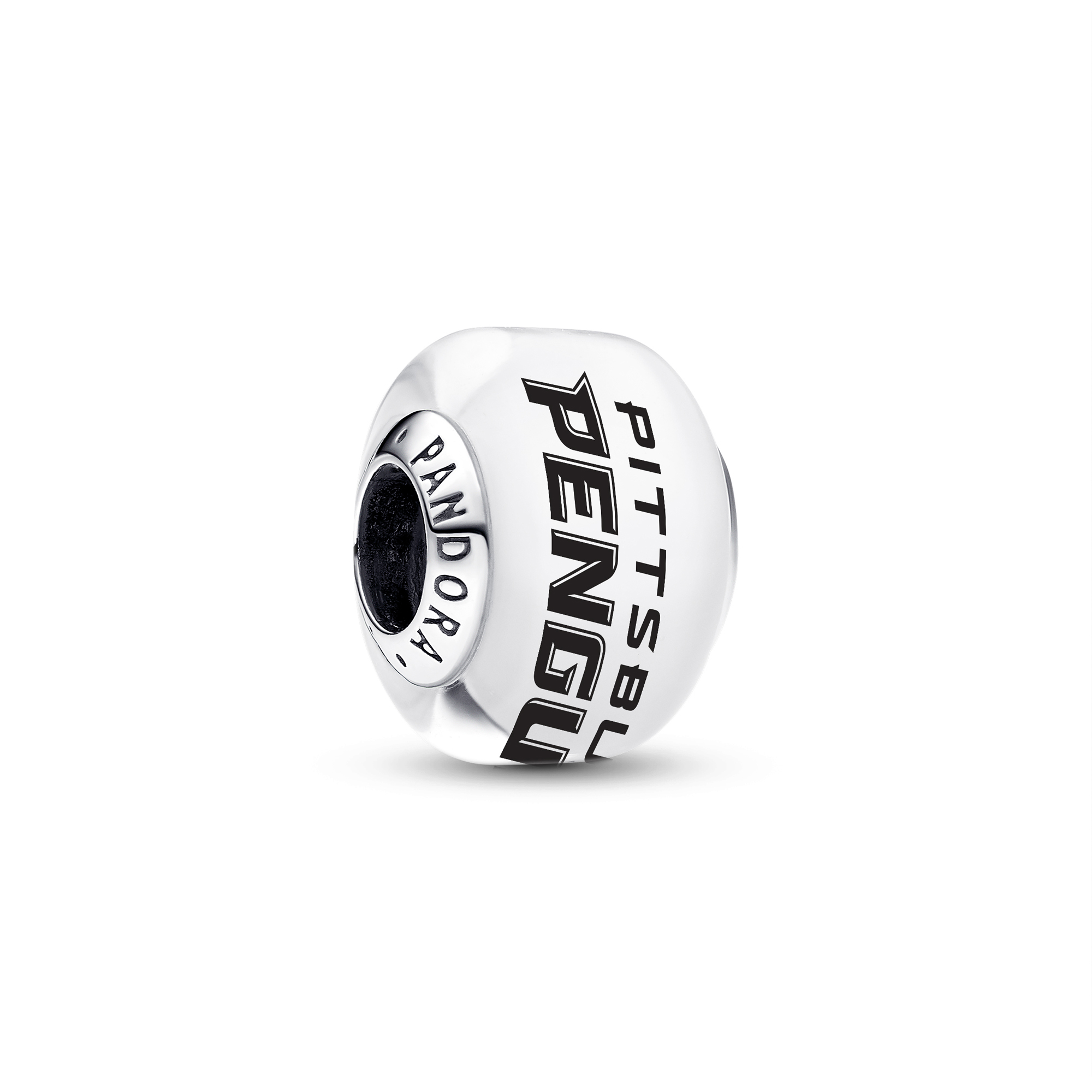Pandora Pittsburgh Penguins Glass Murano Charm