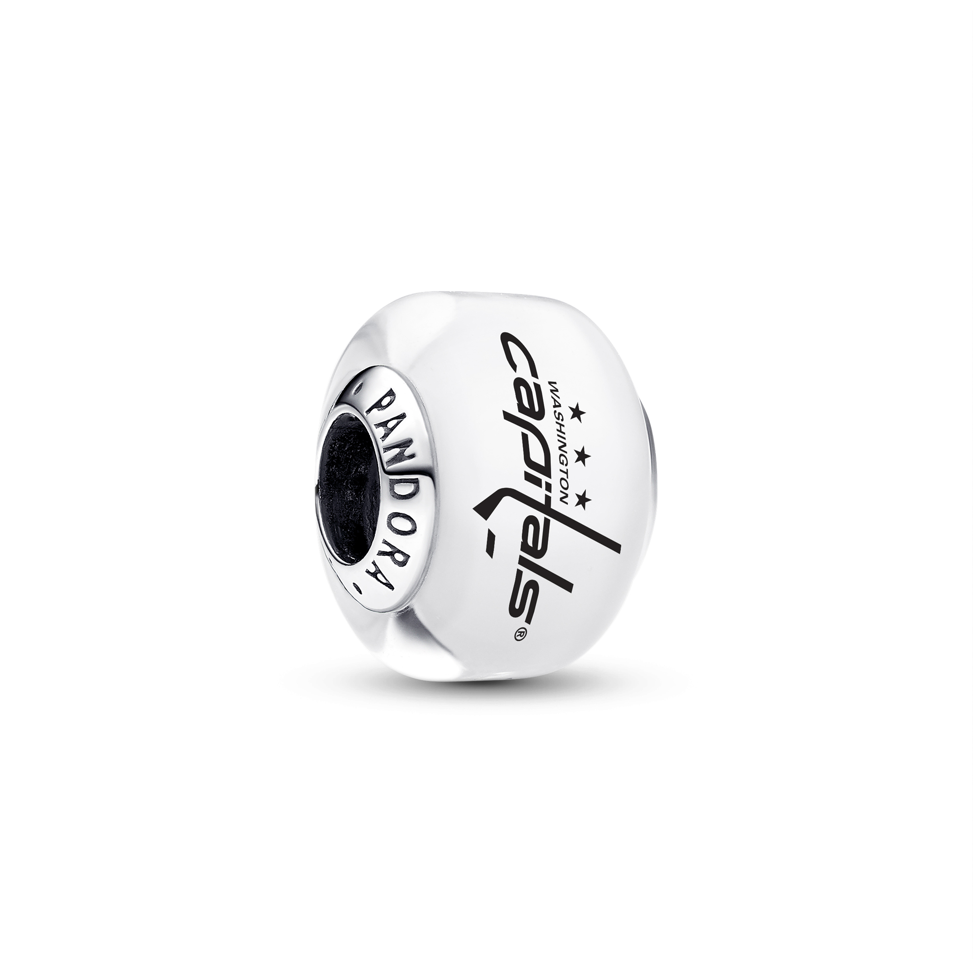 Pandora Washington Capitals Glass Murano Charm