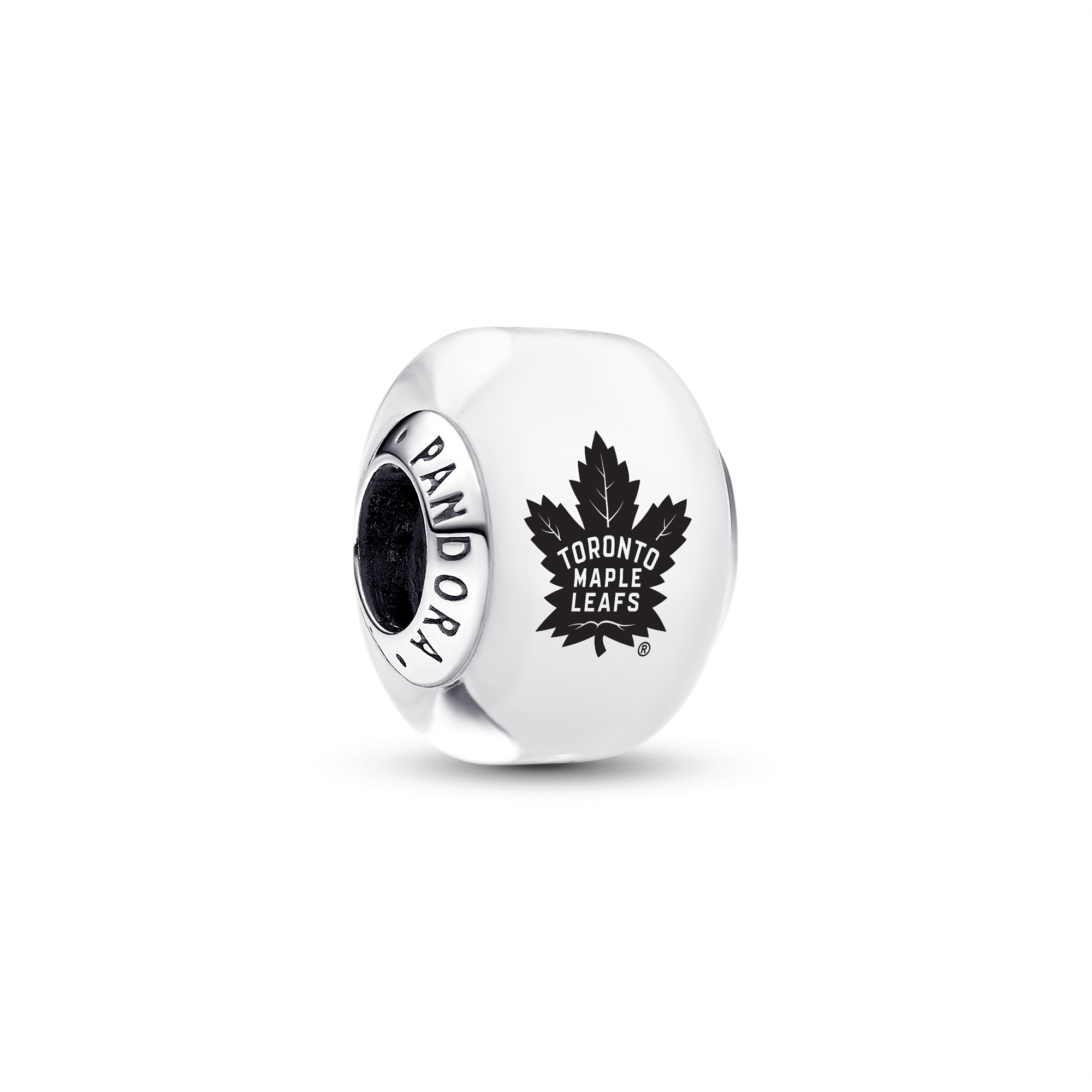 Pandora Toronto Maple Leafs Glass Murano Charm