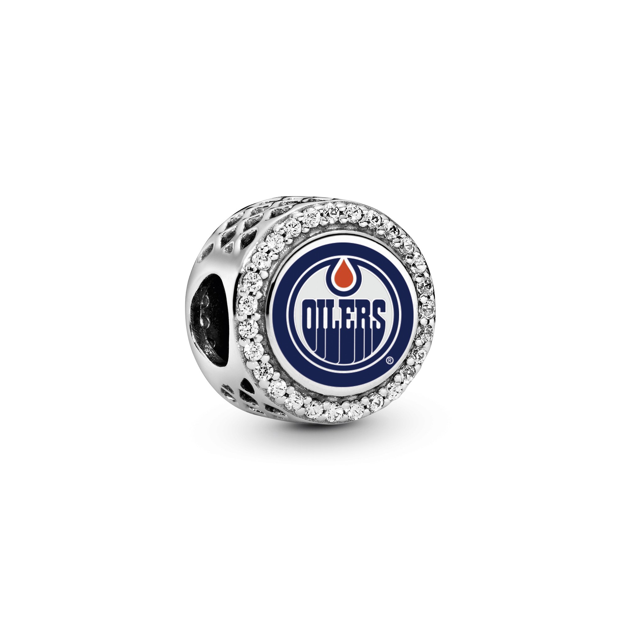 Pandora Edmonton Oilers Color Button Charm