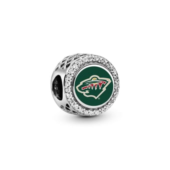 Pandora Minnesota Wild Color Button Charm