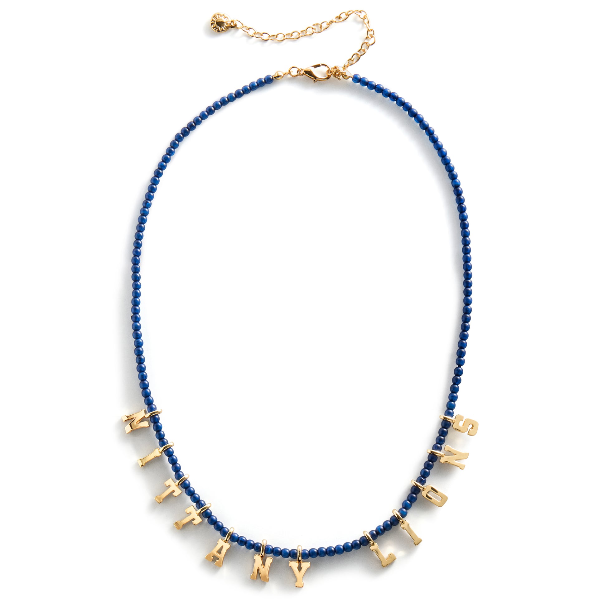 BaubleBar Penn State Nittany Lions Delicate Beaded Slogan Necklace