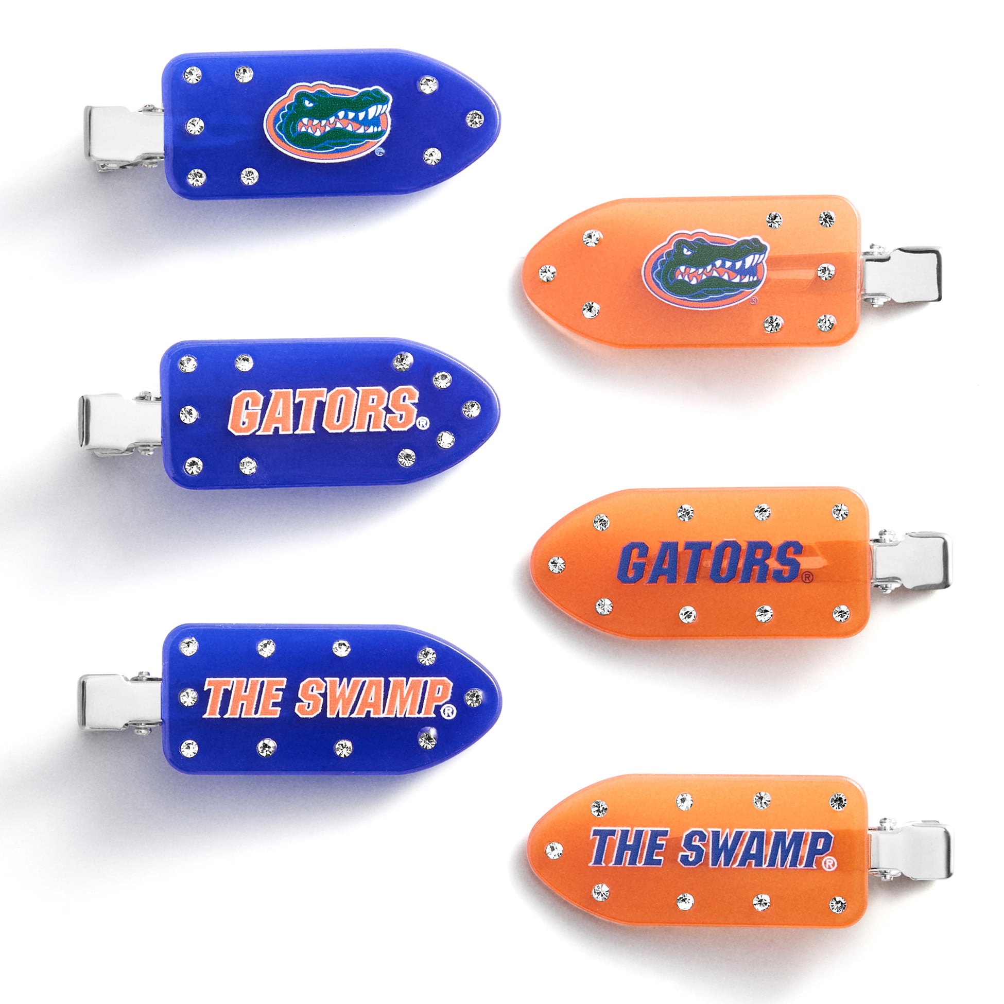 BaubleBar Florida Gators Six-Piece Hair Clips Set