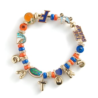 BaubleBar Florida Gators Motif Slogan Bracelet