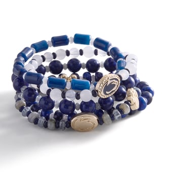 BaubleBar Penn State Nittany Lions Five-Piece Bracelet Set