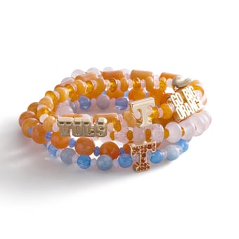 BaubleBar Tennessee Volunteers Five-Piece Bracelet Set