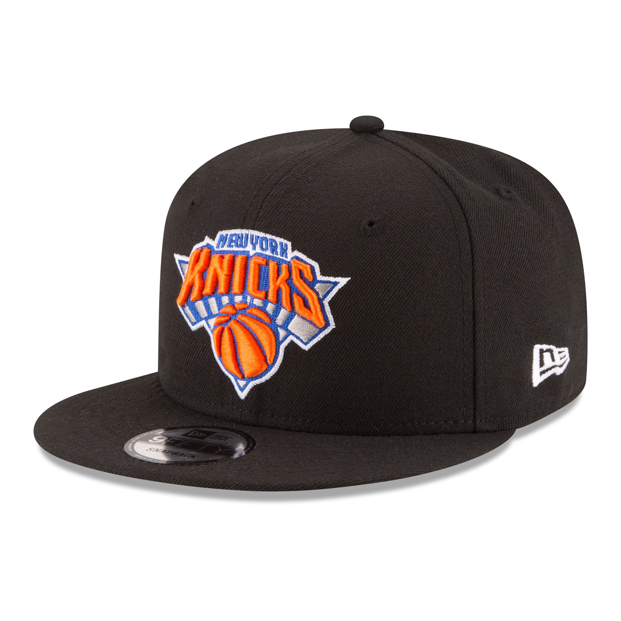 Youth New Era Black New York Knicks 9FIFTY Snapback Hat