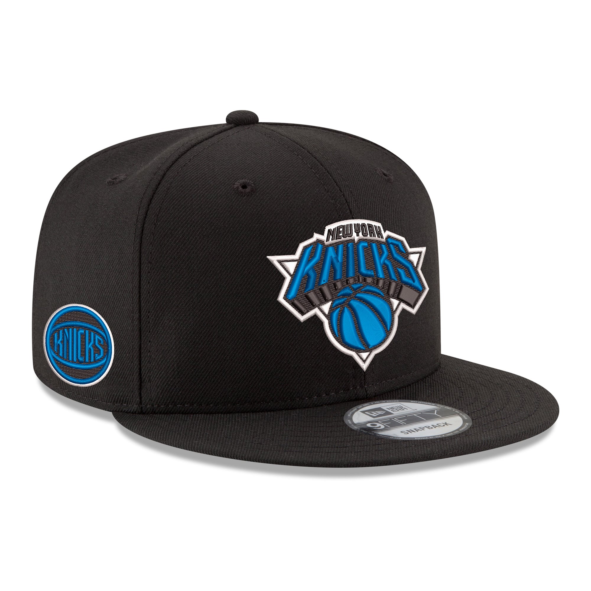 Youth New Era Black New York Knicks 9FIFTY Snapback Hat
