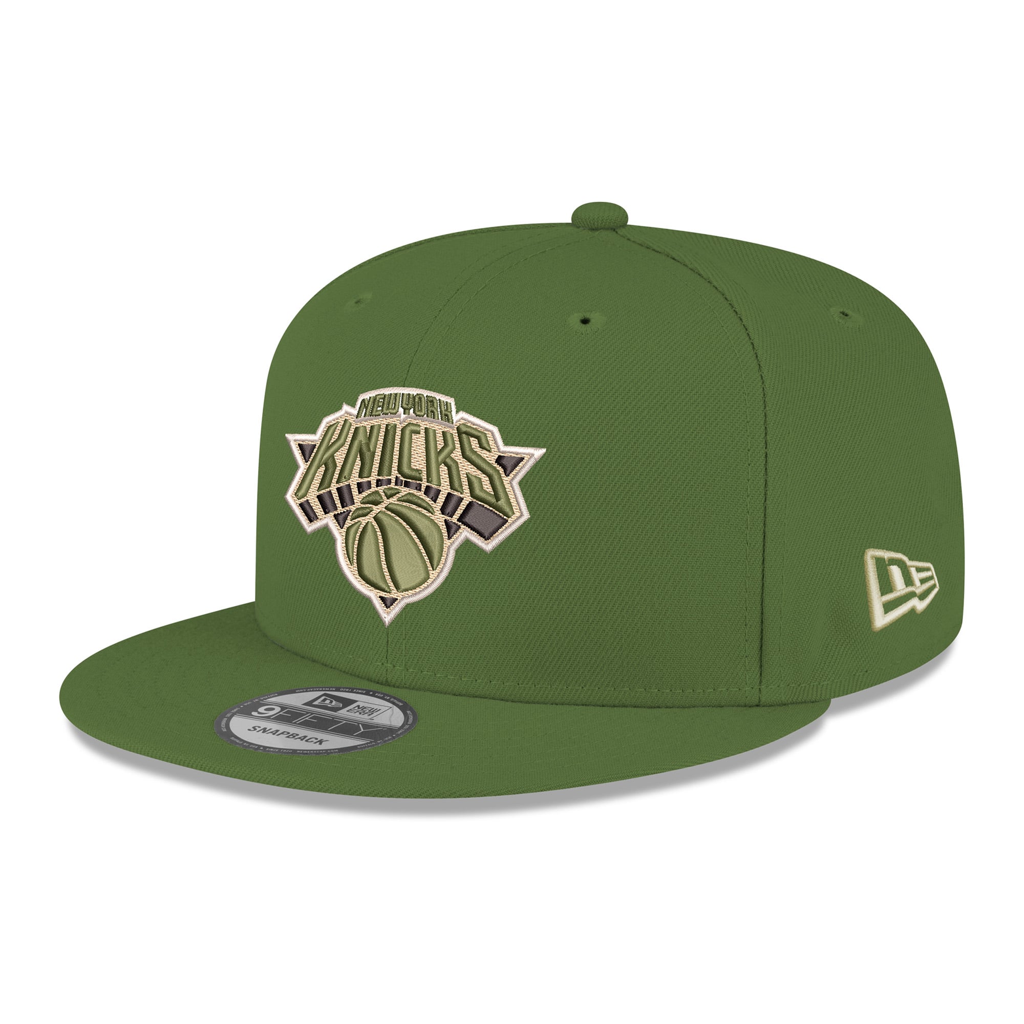 Youth New Era Green New York Knicks 9FIFTY Snapback Hat