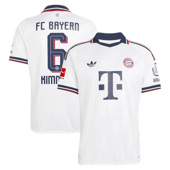 Men's adidas Joshua Kimmich White Bayern Munich 2026/27 Away On-Field Authentic Jersey