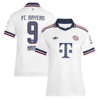 Women's adidas Harry Kane White Bayern Munich 2026/27 Away Replica Jersey