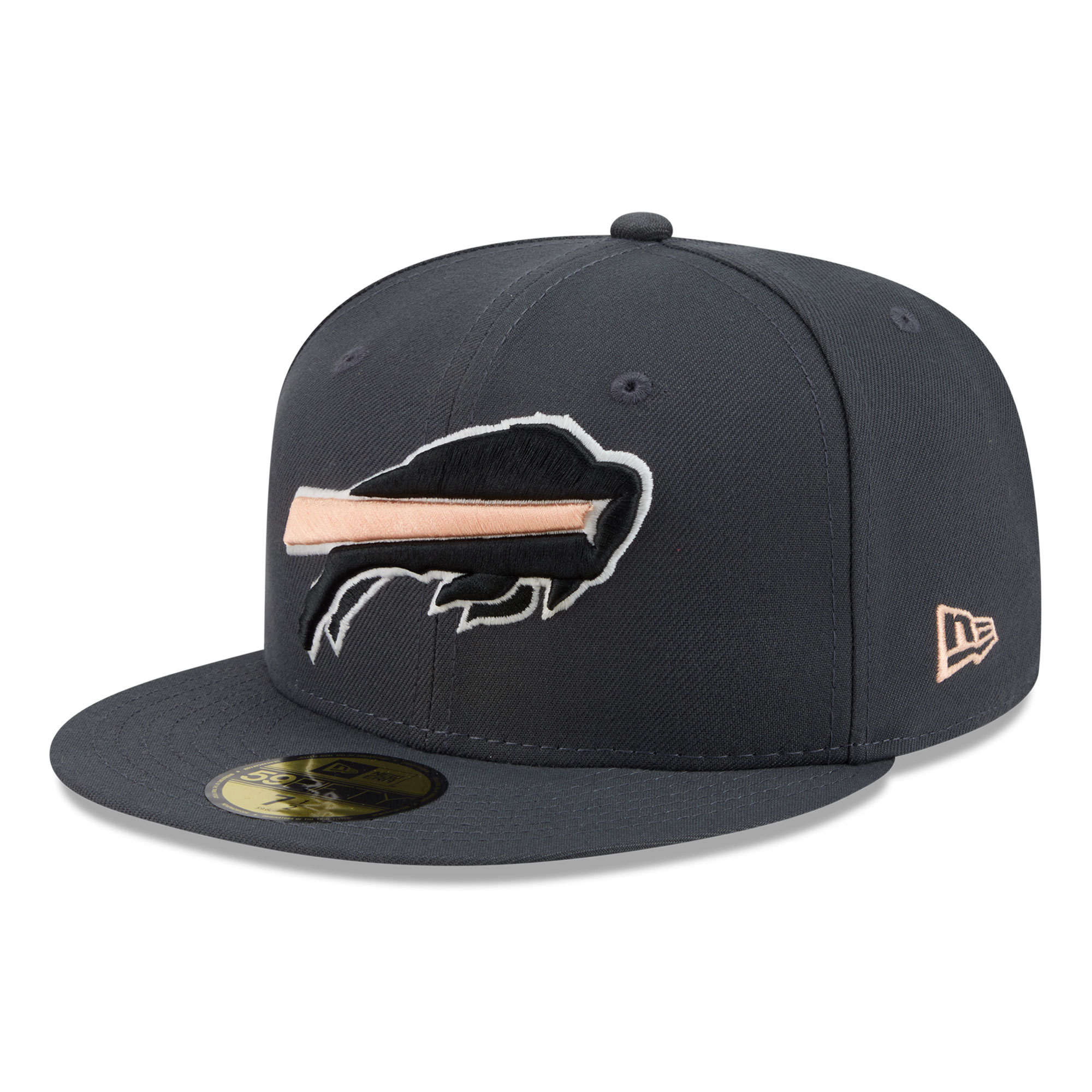 New Era Men's Gray Buffalo Bills Fall Glow 59FIFTY Fitted Hat - Gray