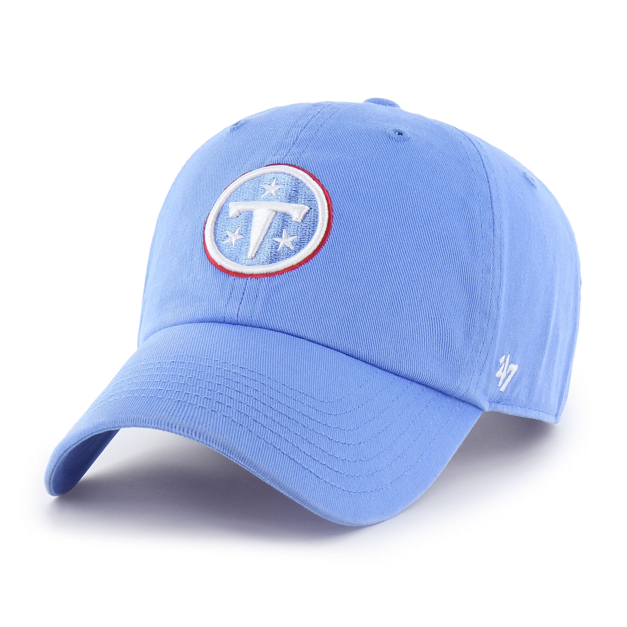 Youth '47 Light Blue Tennessee Titans Clean Up Adjustable Hat