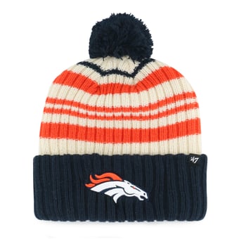 Youth '47 Navy Denver Broncos Snow Fort Cuffed Knit Hat