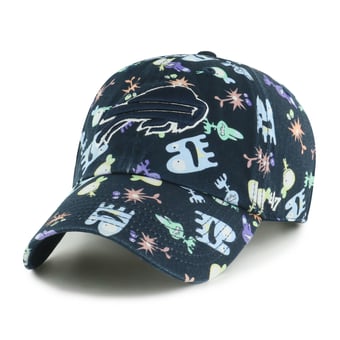 Preschool '47 Navy Buffalo Bills Space Critter Clean Up Adjustable Hat
