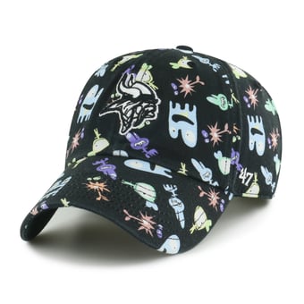Preschool '47 Black Minnesota Vikings Space Critter Clean Up Adjustable Hat