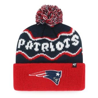 Preschool '47 Navy New England Patriots Squiggle Script Cuffed Knit Hat