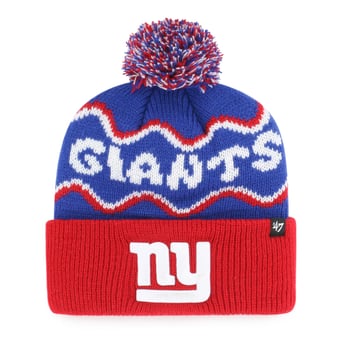 Preschool '47 Royal New York Giants Squiggle Script Cuffed Knit Hat