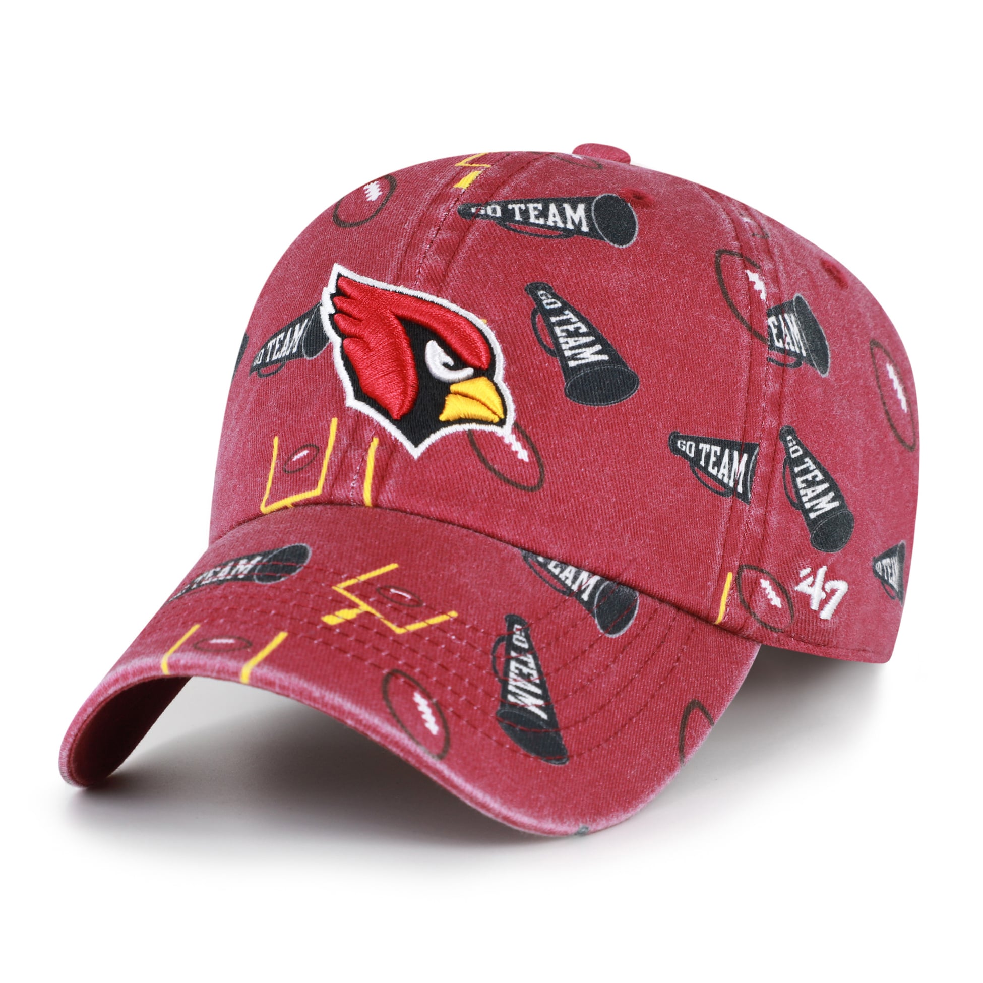Youth ’47 Cardinal Arizona Cardinals Stomping Ground Clean Up Adjustable Hat