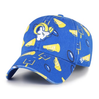 Youth '47  Royal Los Angeles Rams Stomping Ground Clean Up Adjustable Hat