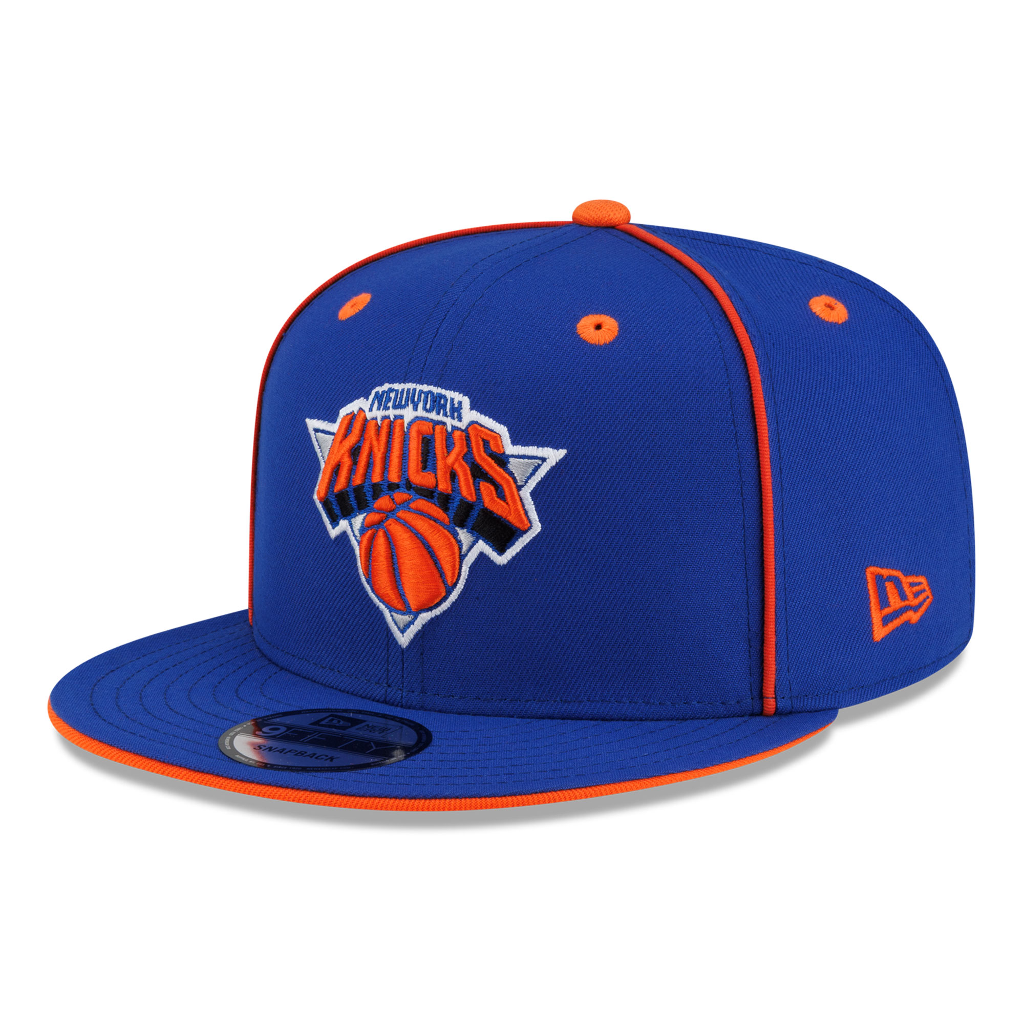 Men's New Era  Blue New York Knicks 9FIFTY Flip Snapback Hat
