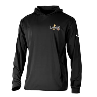 Men's Columbia  Black New York Knicks 2026 NBA Finals Champions Long Drive Hoodie