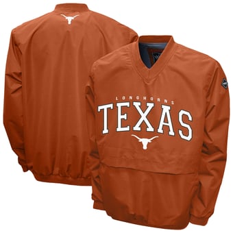 Men's Franchise Club Texas Orange Texas Longhorns Windshell V-Neck Jacket