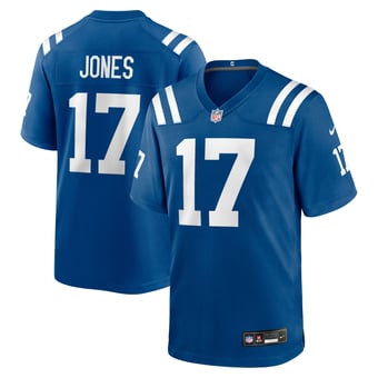Indianapolis Colts Nike Game Home Jersey - Royal - Daniel Jones - Mens