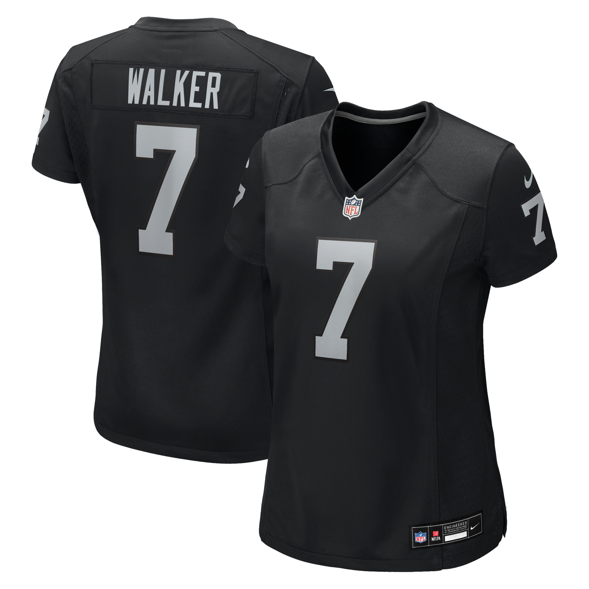Maglia da gioco/casa dei Las Vegas Raiders Nike - Nera - Quay Walker - Donna