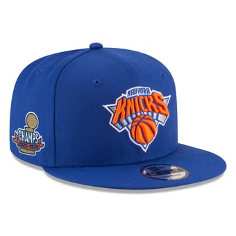 Youth New Era  Blue New York Knicks 2026 NBA Finals Champions 9FIFTY Snapback Hat