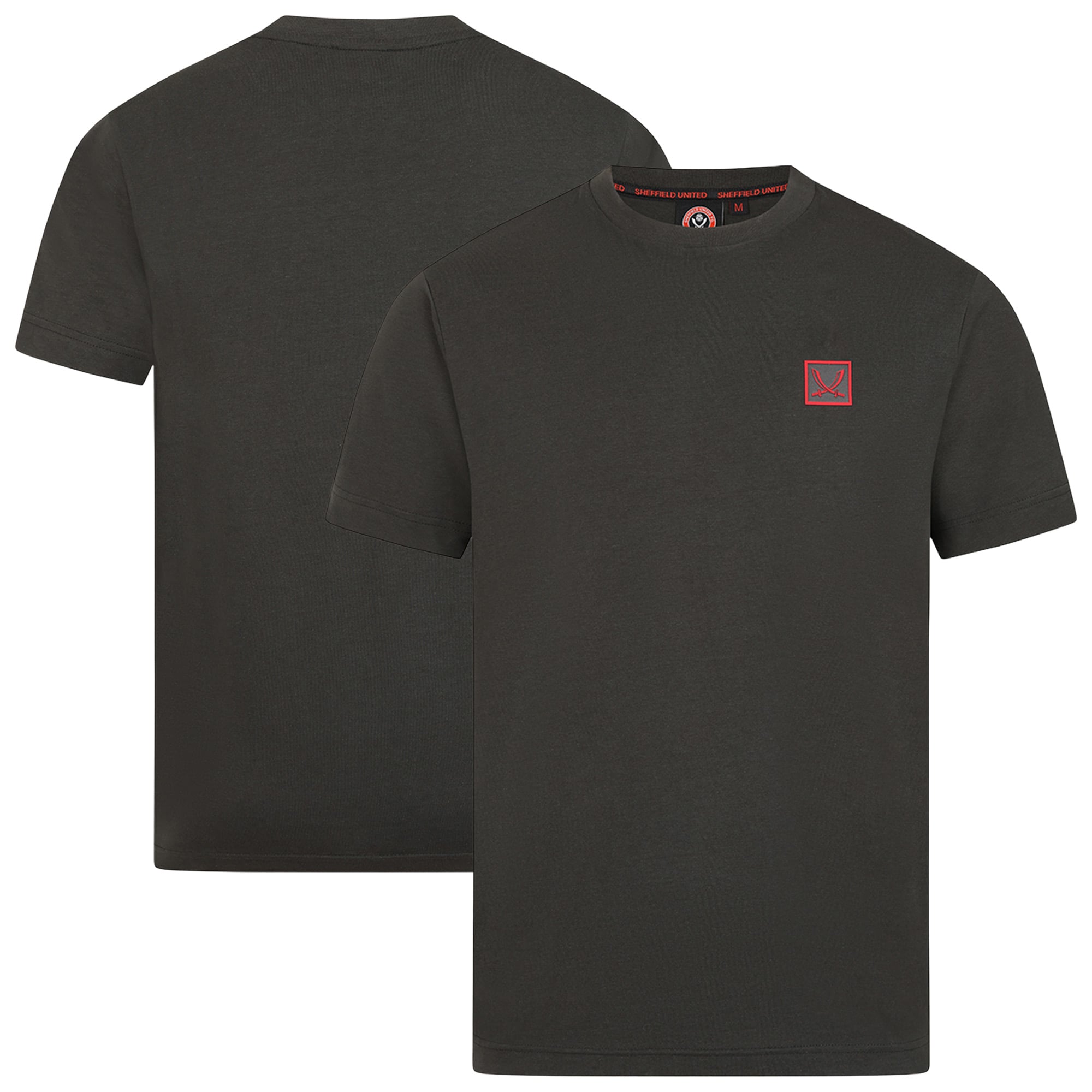 Sheffield United Emblem T-Shirt - Charcoal - Mens