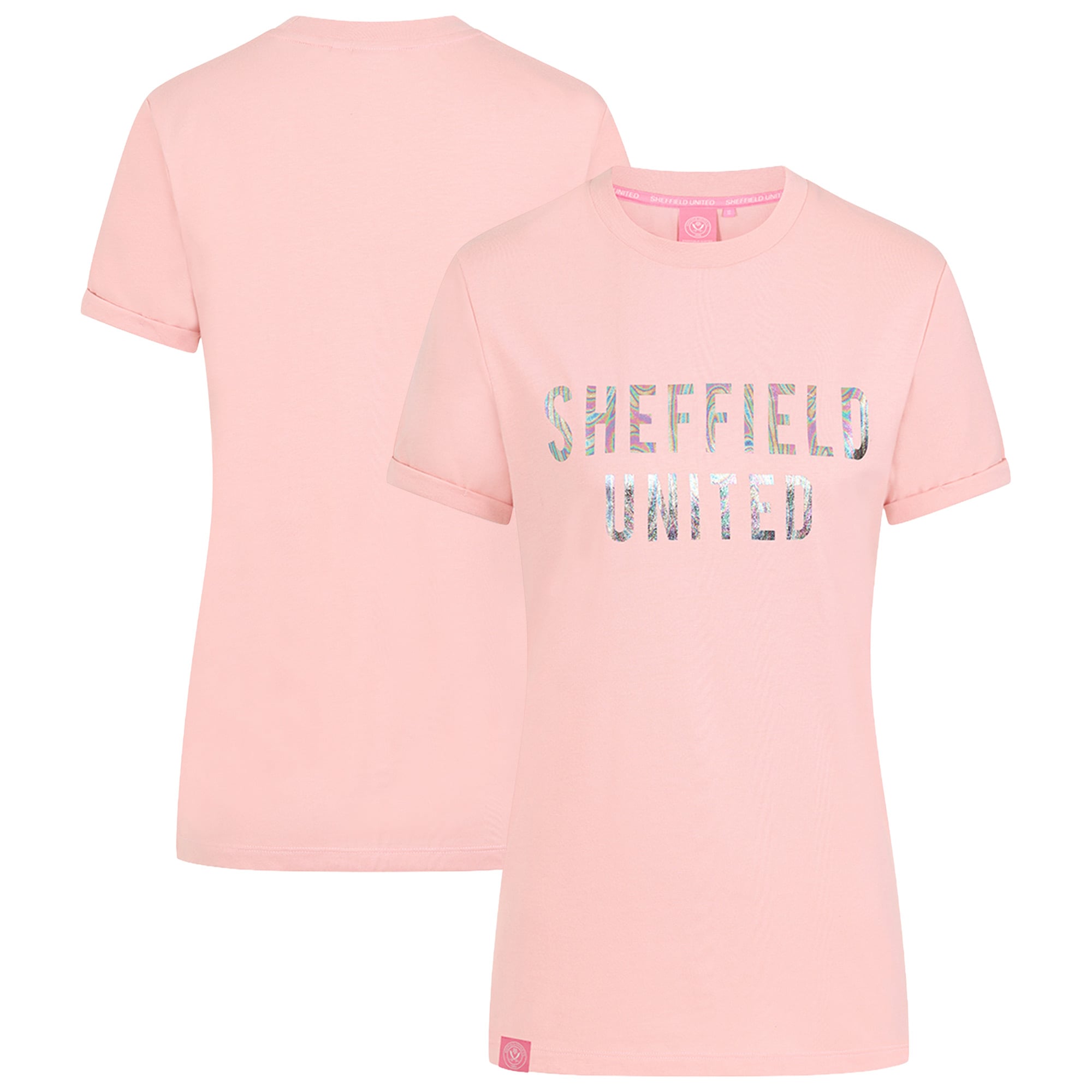 Sheffield United SUFC Club T-Shirt - Pink - Womens